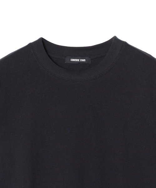 CONVERSE STARS（コンバーススターズ）の「Product Label風プリントロンT（Tシャツ/カットソー・メンズ・ホワイト/ブラック・MEDIUM/LARGE）」の7枚目の写真