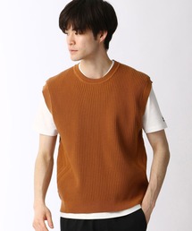 HIDEAWAYS NICOLE | ニットベスト&Tシャツセット(アンサンブル)