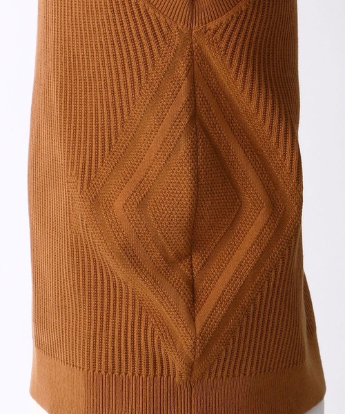 HIDEAWAYS NICOLE（ハイダウェイニコル）の「ニットベスト&Tシャツセット（アンサンブル・メンズ・ネイビー/ブラック/グレー/ブラウン・LARGE/MEDIUM）」の8枚目の写真