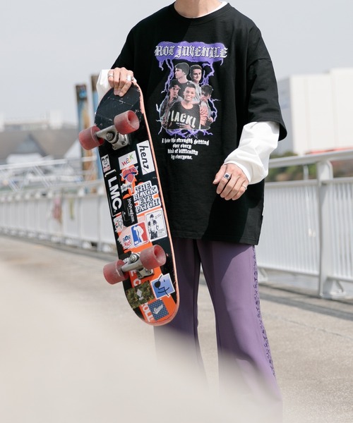 Perushu（ペルーシュ）の「ユーズドライクロックTシャツ（Tシャツ/カットソー・メンズ・ホワイト/ブラック/ダークブルー・MEDIUM/LARGE/X-LARGE）」の19枚目の写真