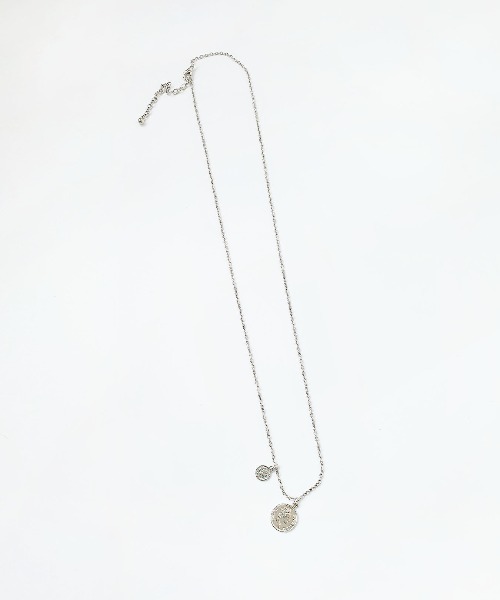 CEMONEMO(セモネモ)の「ダブルコイン ロング ネックレス(ネックレス・レディース・シルバー/ゴールド・FREE)」の6枚目の写真