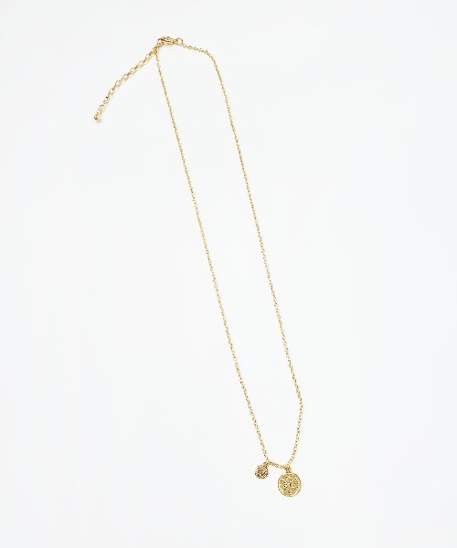 CEMONEMO(セモネモ)の「ダブルコイン ロング ネックレス(ネックレス・レディース・シルバー/ゴールド・FREE)」の8枚目の写真