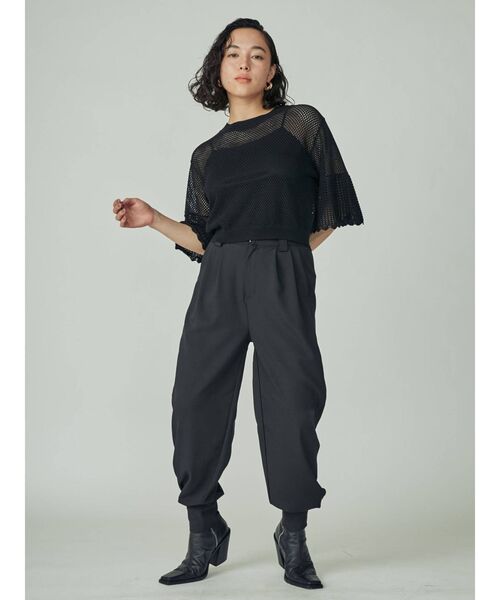 THE DAYZ TOKYO(ザデイズトーキョー)の「【THE DAYZ TOKYO】カフスパンツ(その他パンツ・レディース・ブラック/ブラウン・SMALL/MEDIUM)」の12枚目の写真