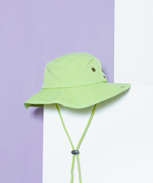 newhattan（ニューハッタン）の「NEWHATTAN ニューハッタン Safari Hat -twill- バケットハット（ハット・メンズ・ホワイト/スカイブルー/ブラック/ダークグリーン/ダークブラウン/レッド/オリーブ/カーキ/ライトグリーン/その他/サンドベージュ/デザートカモ/その他1/ウッドランド/グレー系カモフラージュ/ロイヤルブルー/チャコール/グレー/ネイビー・FREE）」の11枚目の写真