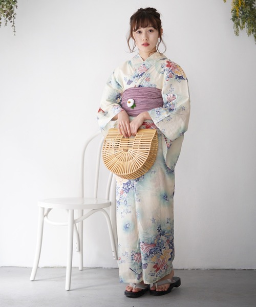 utatane（ウタタネ）の「選べる浴衣3点セット ニコアンティーク