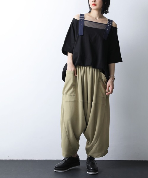 kOhAKU（コハク）の「『変形ドレープサルエルパンツ』（その他