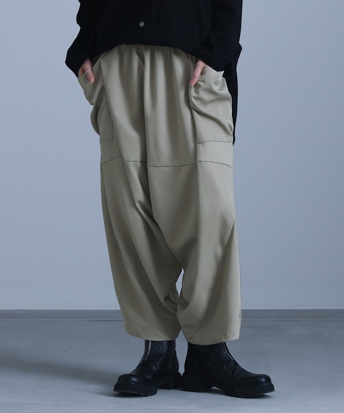 変形ドレープサルエルパンツ』（その他パンツ）｜kOhAKU（コハク