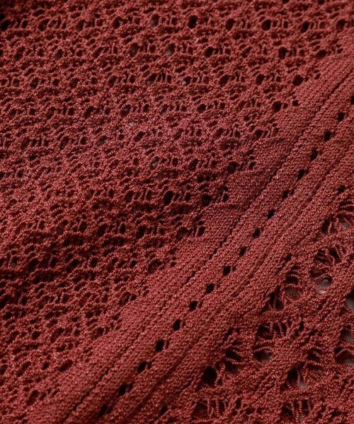 LOVELESS（ラブレス）の「2in1ニットアップドレス（ワンピース・レディース・ブラック/グリーン系その他5/レッド系その他3・36/34）」の22枚目の写真