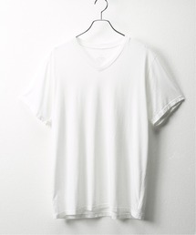 SAVE KHAKI UNITED（セーブカーキユナイテッド）の「【SAVE KHAKI UNITED /セーブカーキユナイテッド】 S/S SUPIMA V-NECK TEE（Tシャツ/カットソー・メンズ）」