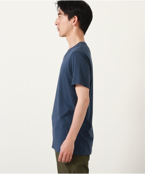 SAVE KHAKI UNITED(セーブカーキユナイテッド)の「【SAVE KHAKI UNITED /セーブカーキユナイテッド】 S/S SUPIMA V-NECK TEE(Tシャツ/カットソー・メンズ・ホワイト/ブラック/サファリグリーン/ホワイト×ホワイト/ピンク系その他/ダークブルー・SMALL/MEDIUM/LARGE)」の11枚目の写真