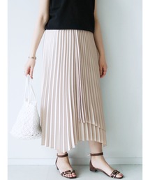 Te chichi | ◎サテンラッププリーツスカート(スカート)
