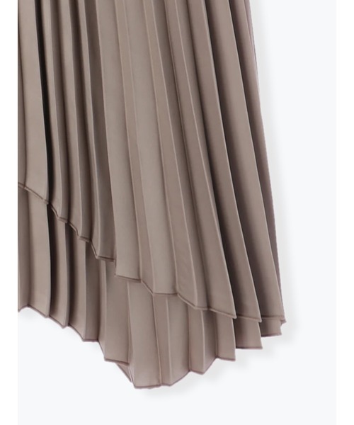 Te chichi（テチチ）の「◎サテンラッププリーツスカート（スカート・レディース・グレー/カーキ/モカ・ﾌﾘ-）」の13枚目の写真