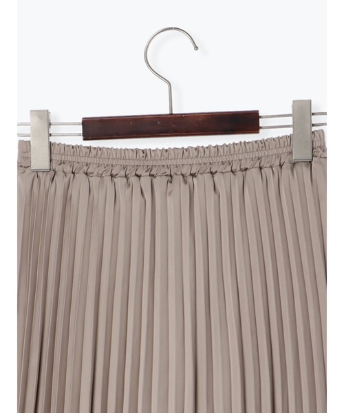 Te chichi（テチチ）の「◎サテンラッププリーツスカート（スカート・レディース・グレー/カーキ/モカ・ﾌﾘ-）」の14枚目の写真