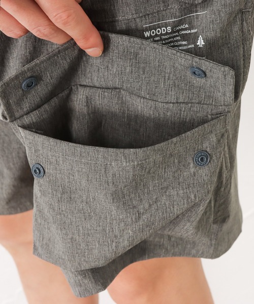 Woods（ウッズ）の「ユーティリティーショートパンツ（その他パンツ・メンズ・ネイビー/グレー/ベージュ/ブラウン・L/M/XXL/XL）」の16枚目の写真