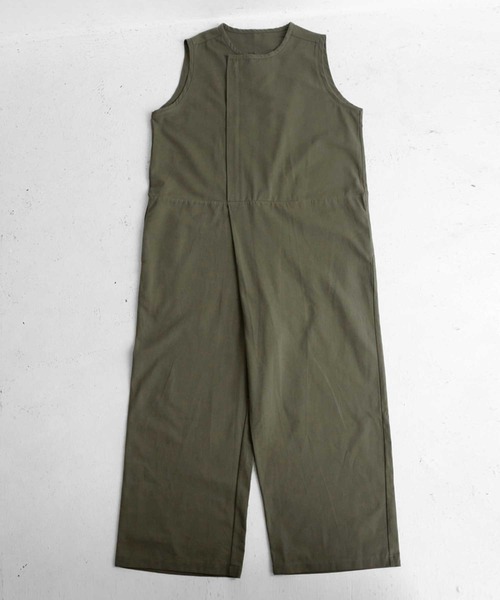 antiqua（アンティカ）の「綿100%オールインワン（つなぎ/オールインワン・レディース・カーキ/ブラック・FREE）」の9枚目の写真