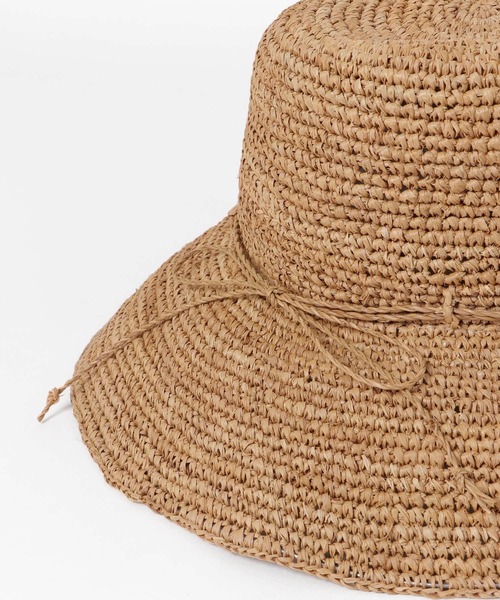 ITEMS URBANRESEARCH（アイテムズ アーバンリサーチ）の「ラフィアハット（ハット・レディース・ベージュ/ブラウン・-）」の12枚目の写真