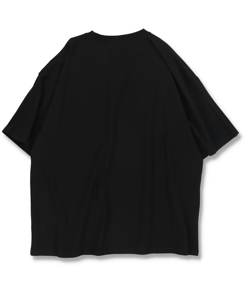 SPINNS(スピンズ)の「【ビッグサイズ】宇宙モチーフロゴTシャツ(Tシャツ/カットソー・メンズ・ホワイト/ブラック/ブルー・ONESIZE)」の12枚目の写真