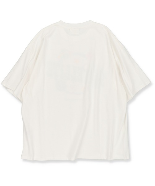 SPINNS(スピンズ)の「【ビッグサイズ】宇宙モチーフロゴTシャツ(Tシャツ/カットソー・メンズ・ホワイト/ブラック/ブルー・ONESIZE)」の10枚目の写真