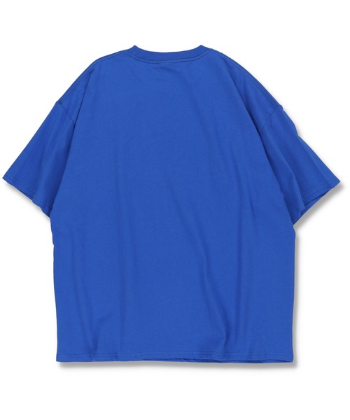 SPINNS(スピンズ)の「【ビッグサイズ】宇宙モチーフロゴTシャツ(Tシャツ/カットソー・メンズ・ホワイト/ブラック/ブルー・ONESIZE)」の14枚目の写真