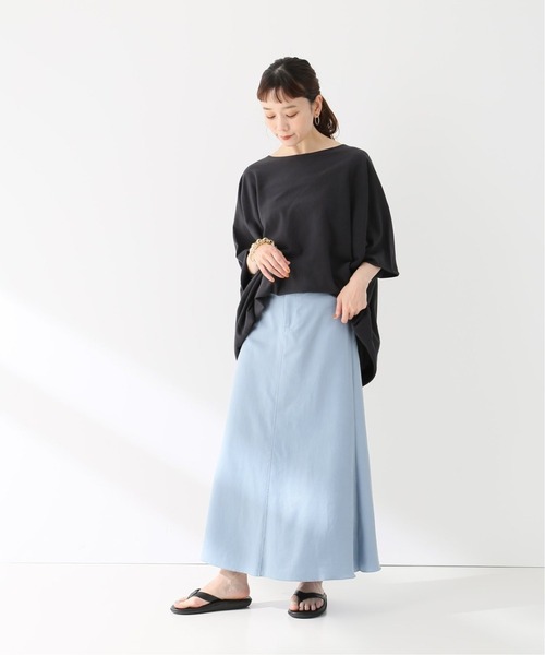 plage（プラージュ）の「sweat drape Tシャツ2◆（Tシャツ/カットソー・レディース・グレー/カーキ・FREE）」の3枚目の写真