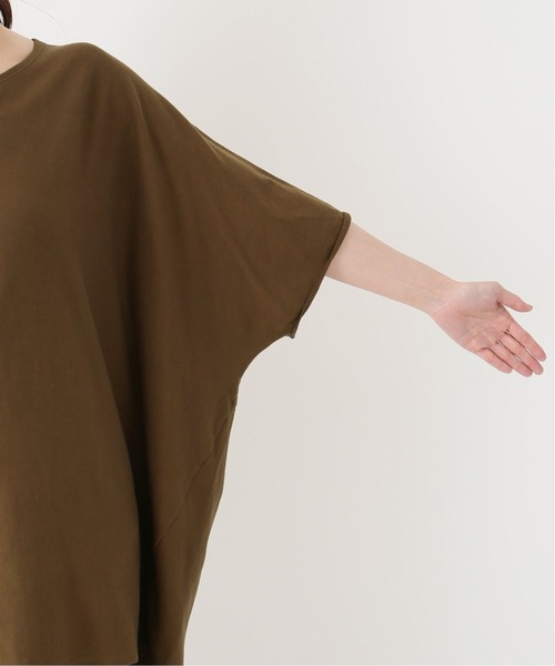 plage（プラージュ）の「sweat drape Tシャツ2◆（Tシャツ/カットソー・レディース・グレー/カーキ・FREE）」の11枚目の写真