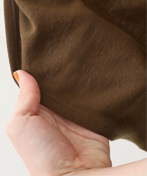 plage（プラージュ）の「sweat drape Tシャツ2◆（Tシャツ/カットソー・レディース・グレー/カーキ・FREE）」の14枚目の写真