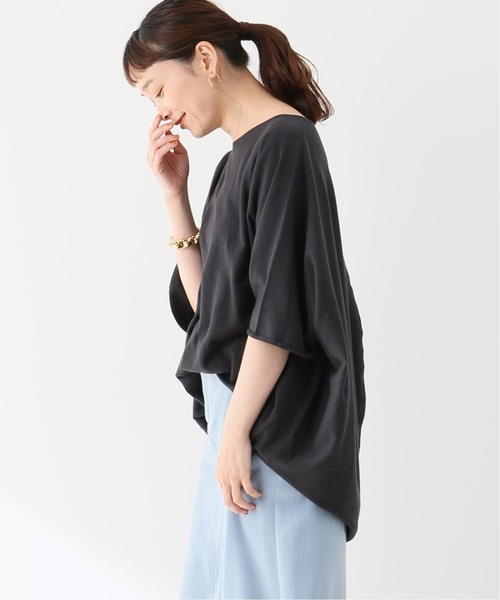 plage（プラージュ）の「sweat drape Tシャツ2◆（Tシャツ/カットソー・レディース・グレー/カーキ・FREE）」の16枚目の写真