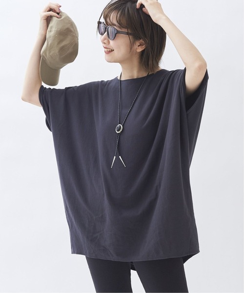 plage（プラージュ）の「sweat drape Tシャツ2◆（Tシャツ/カットソー・レディース・グレー/カーキ・FREE）」の21枚目の写真