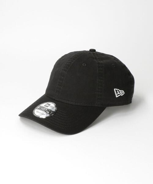 NEW ERA（ニューエラ）の「＜NEW ERA（ニューエラ）＞9TWENTY ウォッシュドコットン プレーン キャップ（キャップ・メンズ・ブラック/ベージュ/ナチュラル/ケリー・FREE）」の2枚目の写真