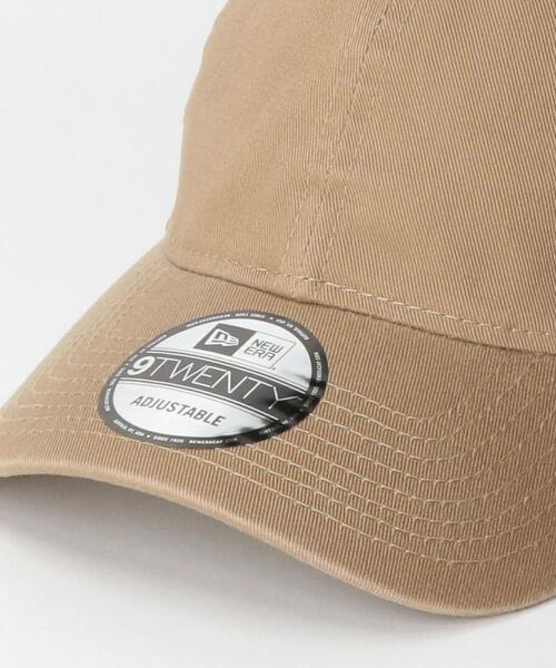 NEW ERA（ニューエラ）の「＜NEW ERA（ニューエラ）＞9TWENTY ウォッシュドコットン プレーン キャップ（キャップ・メンズ・ブラック/ベージュ/ナチュラル/ケリー・FREE）」の5枚目の写真