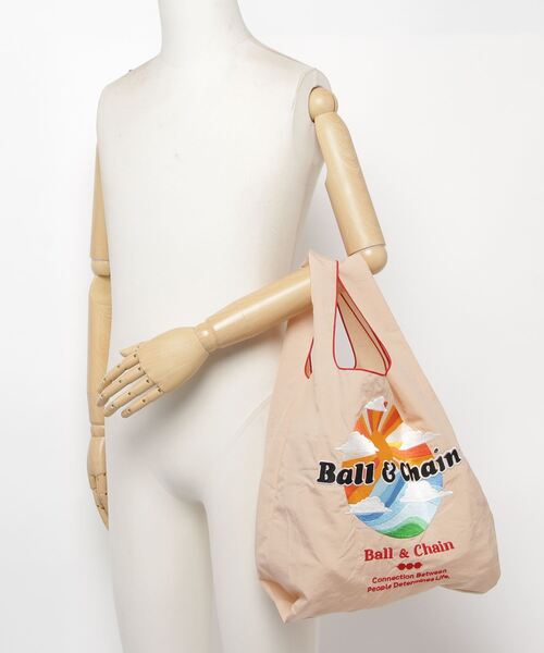DOUBLE STANDARD CLOTHING(ダブルスタンダードクロージング)の「sunset エコバッグ【BALL&CHAIN】(エコバッグ/サブバッグ・レディース・ベージュ・FREE)」の5枚目の写真