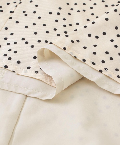 URBAN RESEARCH Sonny Label（アーバンリサーチサニーレーベル）の「ドットロングスカート（スカート・レディース・ブラック/オフホワイト・FREE）」の4枚目の写真