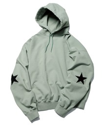 SOPHNET. | STAR ELBOW PATCHED WIDE SWEAT HOODIE(パーカー)