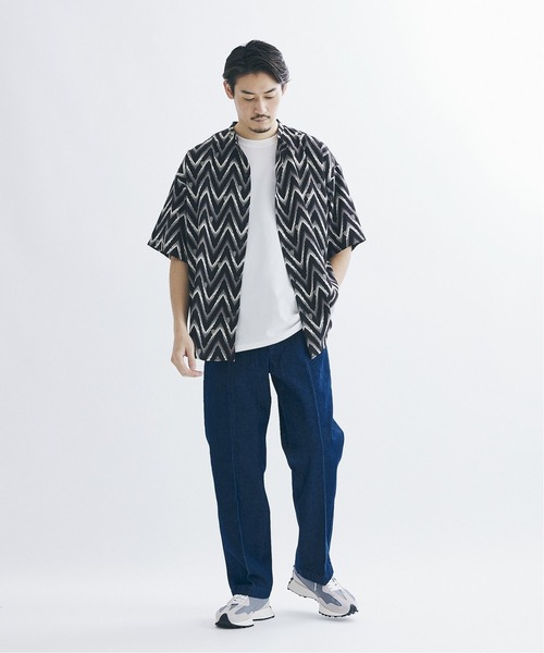 JOURNAL STANDARD（ジャーナルスタンダード）の「【CONE DENIM/コーンデニム】クリースワーク デニム（デニムパンツ・メンズ・ネイビー/アイボリー・MEDIUM/LARGE）」の7枚目の写真