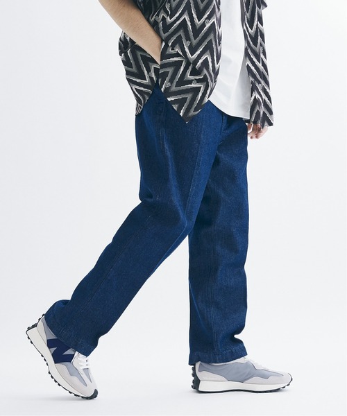 JOURNAL STANDARD（ジャーナルスタンダード）の「【CONE DENIM/コーンデニム】クリースワーク デニム（デニムパンツ・メンズ・ネイビー/アイボリー・MEDIUM/LARGE）」の13枚目の写真