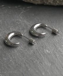 blackdia ocean | blackdia ocean ステンレス ハーフ フープ ピアス(ピアス（両耳用）)