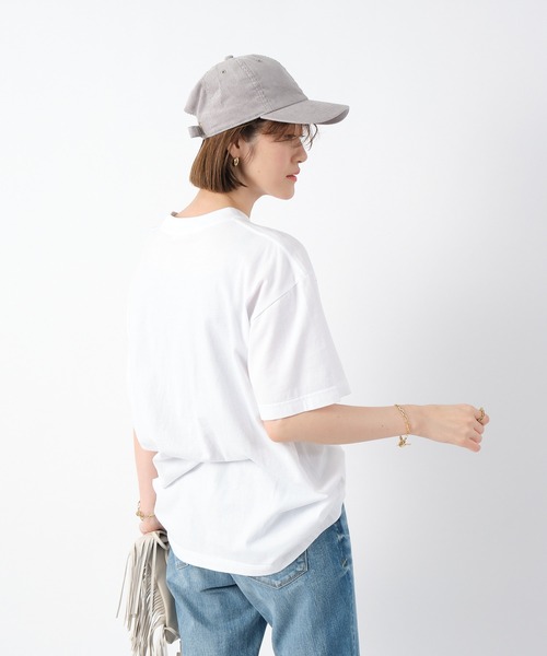 RIVE DROITE(リヴドロワ)の「大人カジュアルコーデにおすすめ コーデュロイキャップ(キャップ・レディース・グレー/キャメル・FREE)」の16枚目の写真