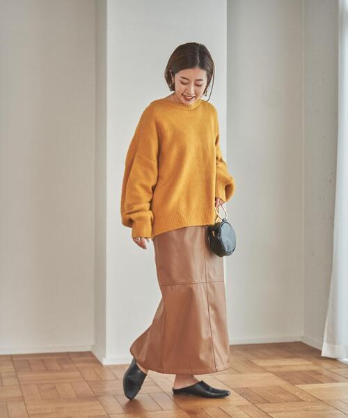 coen（コーエン）の「［洗える］モチフワ2WAYニット（カーディガン/ボレロ・レディース・オフホワイト/マスタード/ダークグレー・MEDIUM/LARGE）」の9枚目の写真