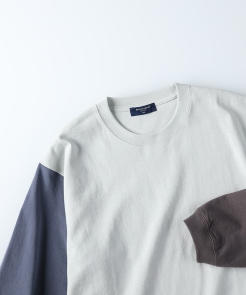BACK NUMBER（バックナンバー）の「【BACK NUMBER】ビッグシルエットクレイジーパターンロンT（Tシャツ/カットソー・メンズ・ライトグレー/ブルー/ベージュ・S/L/M/XL）」の15枚目の写真
