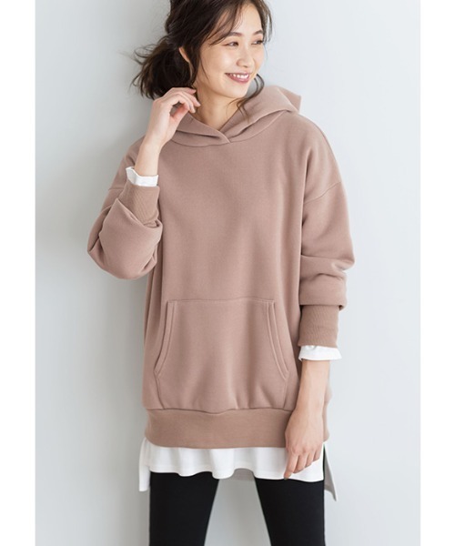 GeeRA(ジーラ)の「選べる裾デザイン!綿100%吸湿発熱Tシャツ(Tシャツ/カットソー・レディース・ホワイト/ブラック/ホワイト系その他/ブラック系その他・SMALL/MEDIUM/LARGE/X-LARGE/XX-LARGE)」の10枚目の写真