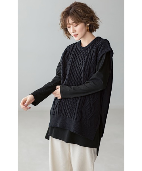 GeeRA(ジーラ)の「選べる裾デザイン!綿100%吸湿発熱Tシャツ(Tシャツ/カットソー・レディース・ホワイト/ブラック/ホワイト系その他/ブラック系その他・SMALL/MEDIUM/LARGE/X-LARGE/XX-LARGE)」の12枚目の写真