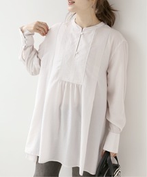 Simplicite | バックプリーツブラウス◆(Tシャツ/カットソー)