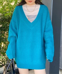 EPIMI E'PIMMY | 《ユニセックス》Vネックオーバーニット(ニット/セーター)