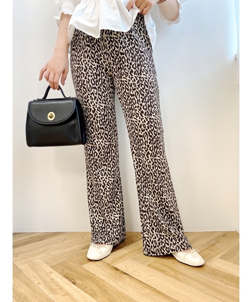 ジュメロ　レオパードリボンパンツ ジュメロ レオパードリボンパンツ - メルカリ
