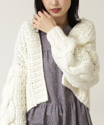 NATURAL BEAUTY BASIC | ハンドニッティングカーデ(カーディガン/ボレロ)