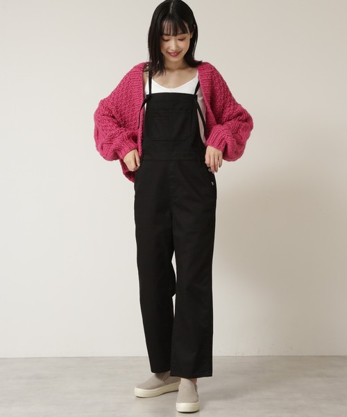 NATURAL BEAUTY BASIC（ナチュラルビューティーベーシック）の「ハンドニッティングカーデ（カーディガン/ボレロ・レディース・オフホワイト/ピンク/グリーン・MEDIUM）」の9枚目の写真