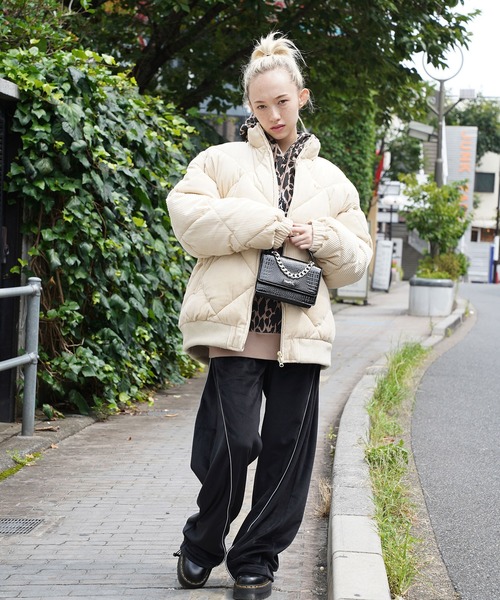 X-girl(エックスガール)の「FAUX CROC 2WAY MINI BAG(ショルダーバッグ・レディース・オレンジ/ブルー/ブラック/ピンク/ネイビー・ONE SIZE)」の15枚目の写真