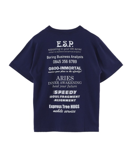 ARIES（アリーズ）の「ARIES Mystic Business SS Tee FSAR60006（Tシャツ/カットソー・レディース・ホワイト/ネイビー・SMALL/X-SMALL）」の3枚目の写真