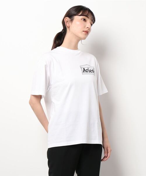 ARIES（アリーズ）の「ARIES Mystic Business SS Tee FSAR60006（Tシャツ/カットソー・レディース・ホワイト/ネイビー・SMALL/X-SMALL）」の6枚目の写真