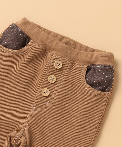 kladskap（クレードスコープ）の「ドットポケットロング丈テーパードストレッチパンツ（その他パンツ・キッズ・ネイビー/モカ・110cm/80ｃｍ/120cm/90cm/100cm）」の7枚目の写真